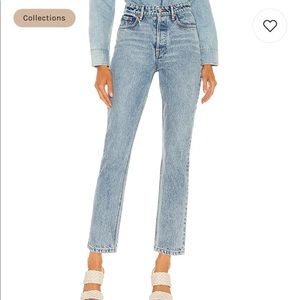 Karolina High Rise Straight Crop in Larchmont
GRLFRND